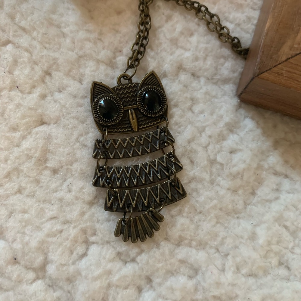 Owl necklace